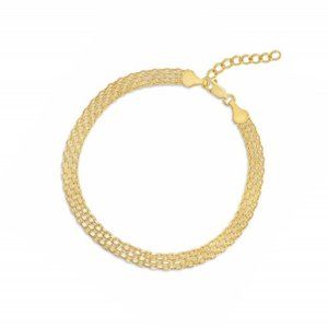 NWT Helen Bracelet // 14k Italian Gold Vermeil